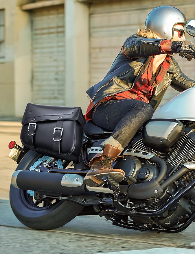 KEMIMOTO Motorcycle Saddlebags, 30L Large Capacity Saddle Bags Motorcycles - Image 6