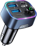 Syncwire Bluetooth 5.3 FM Transmitter Car Adapter 48W Wireless Radio Music by SYNCWIRE
