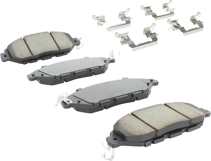 Premium Ceramic Front Brake Pads Compatible - Image 2