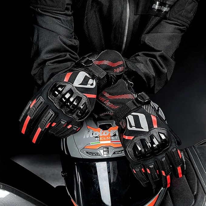 Motorcycle Gloves, Waterproof, Touch Screen, Men's Winter Gloves, Snowmobile - Image 2