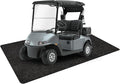 Golf Cart Parking Mat 4.9 ft × 9.1 ft Garage Floor Mat Oil Absorbent Waterproof by HaleroStroe