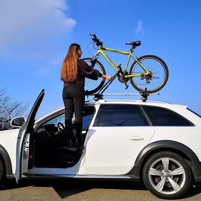 TOOENJOY Universal Fit Car Door Step, Foldable Roof Rack Door Step Up on Door - Image 7