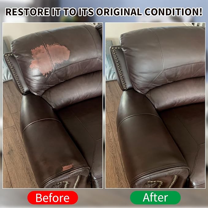Dark Brown Leather Recoloring Balm - Image 4