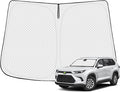 Windshield Sun Shade for 2024-2025 2026 Toyota Grand Highlander Accessories by Canvcle