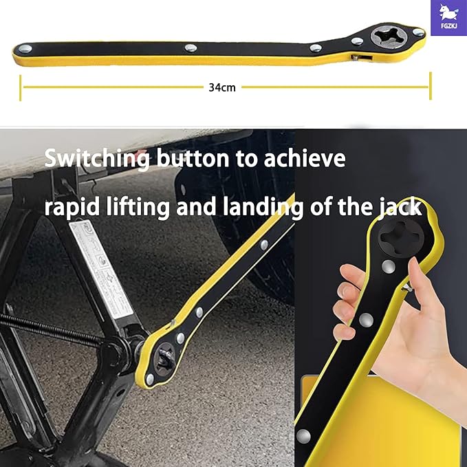 Scissor Jack for Car, Car Jack Kit - Image 3