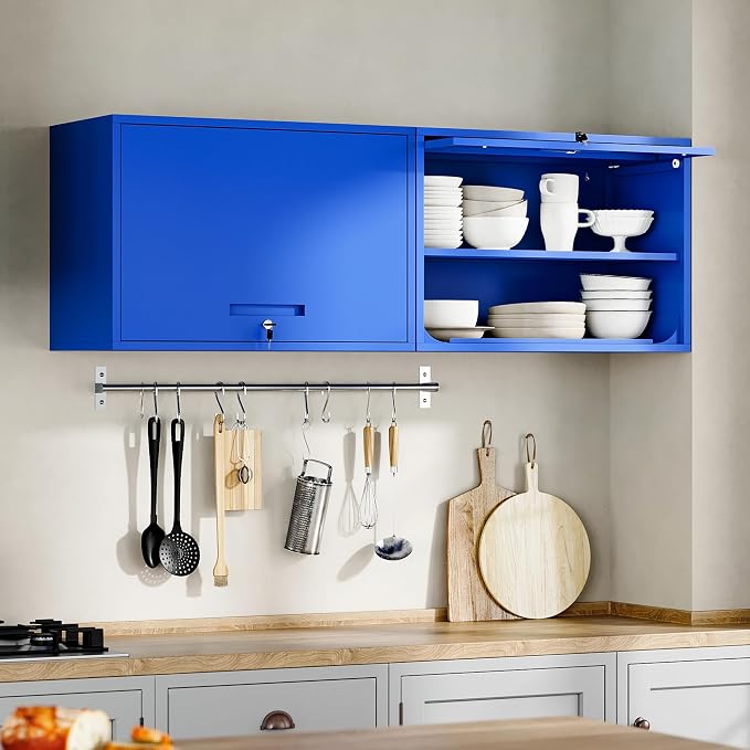 Yizosh Metal Garage Wall Cabinet - Image 8