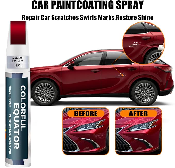Matador Red Mica Touch Up Paint - Image 3