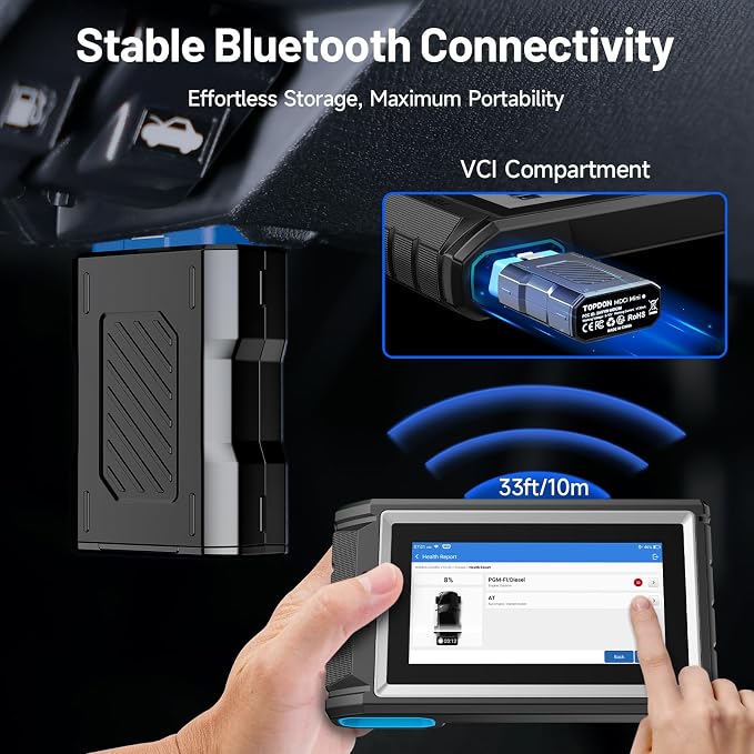 TOPDON Scanner AD800BT V2.0, Bidirectional Scan Tool, Full Systems Diagnostic - Image 5