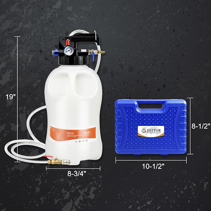 JIFETOR Transmission Fluid Pump Pneumatic Extractor and Dispenser Tool Kit - Image 9
