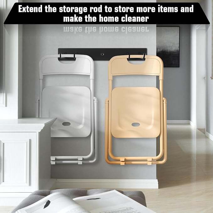 Folding Chair Storage Rack for Chair Organization and Garage Wall Mount Storage - Image 5