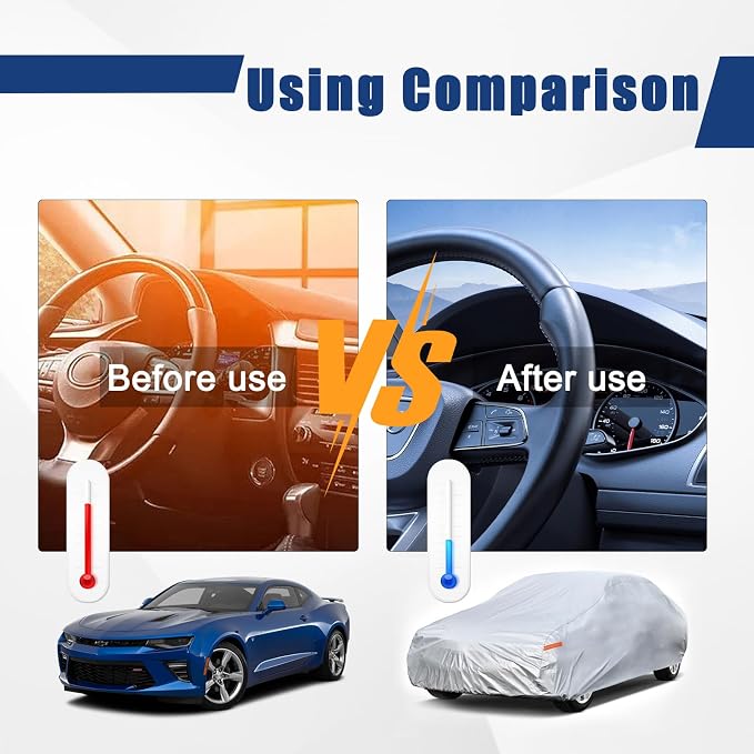 Kayme 6 Layers Car Cover Custom Fit - Image 4