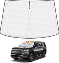 Sun Shade Fits for Jeep Grand Wagoneer 2022-2024 2025 Windshield Sunshade for by cartist