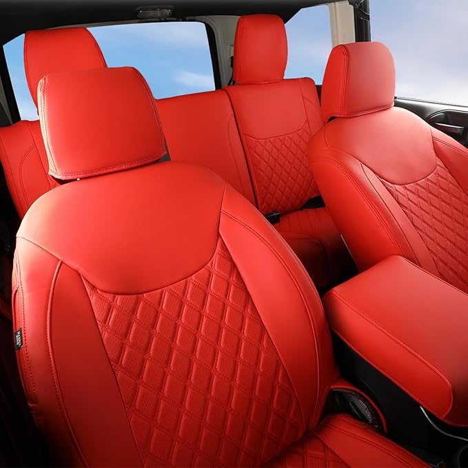 GIANT PANDA Customized Full Set Car Seat Covers - Image 8