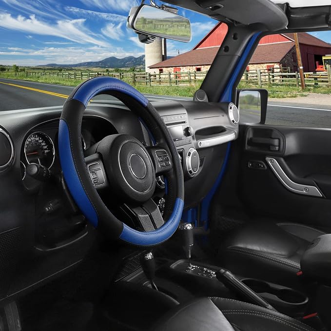 SEG Direct Car Steering Wheel Cover - Image 7