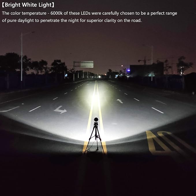 4 Inch Round Led Pod Lights, 60W Led Off Road Driving Fog Lights, Spot - Image 7