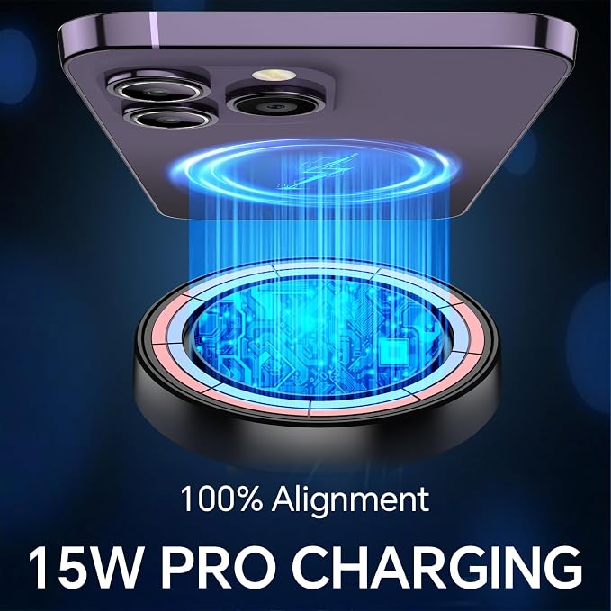 Coolpow for MagSafe Car Mount Charger【Ultra Magnet】Magnetic Phone Holders for - Image 3