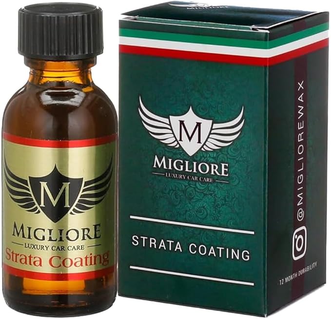 Migliore Strata Coating: High Gloss SiO2 PRO Ceramic Coating & Car Sealant │ by MiglioreLuxuryCarCareProducts