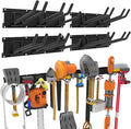 Wall-Mounted Garage Tool Organizer: 64 Inch Heavy-Duty Garden Rack & Wall by Mutilife