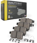 Premium Semi-Metallic Front Brake Pads Compatible by Quality-Built