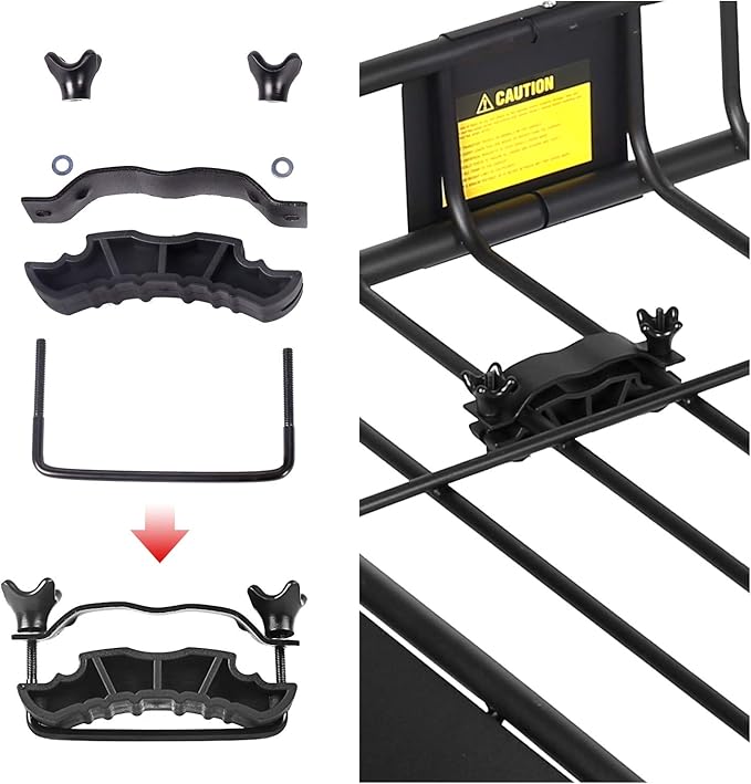 XCAR Roof Rack Basket Rooftop Cargo Carrier - Image 5