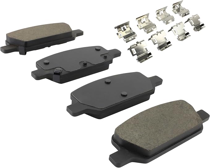 Premium Ceramic Rear Brake Pads Compatible - Image 2