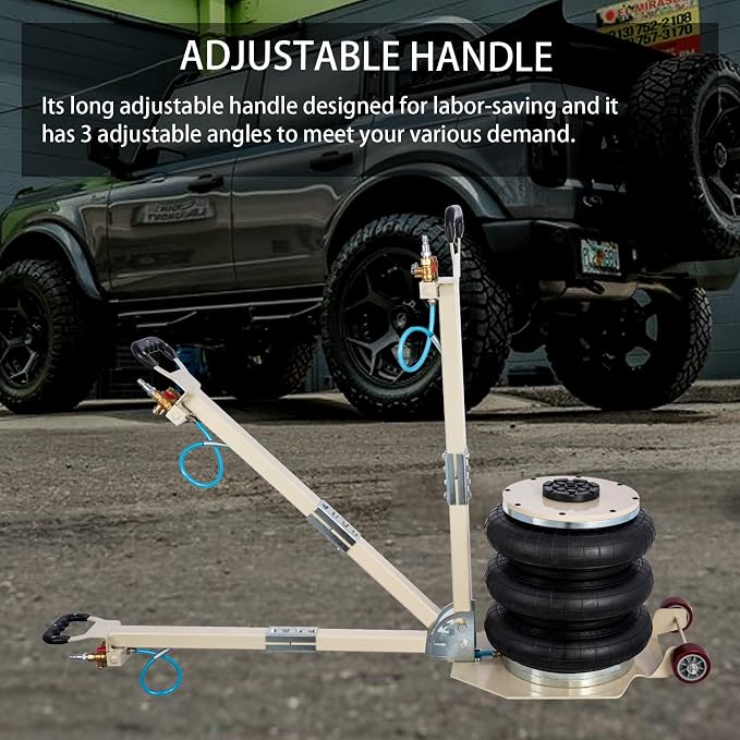CXRCY 5 Ton Air Jack for Cars & Trucks - Image 2