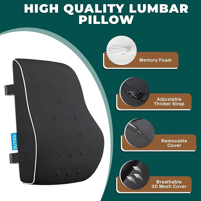 QUTOOL Lumbar Support Pillow - Image 8