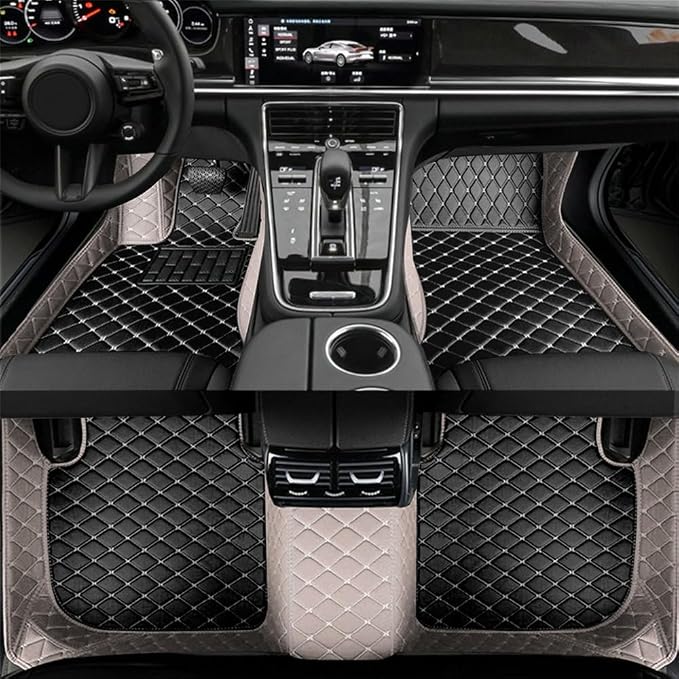 Custom Artificial Leather Waterproof All-Weather Car Floor Mats Fit by SLFCWA
