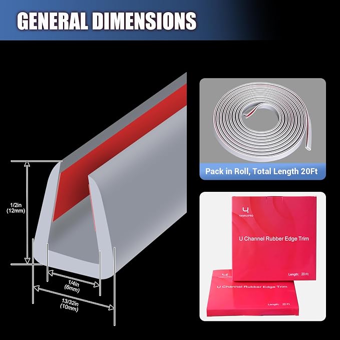Rubber Edge Trim, Flexible Edge Trim - Image 2