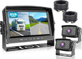 Fookoo Ⅱ HD 1080P 9" Wired Backup Camera System, 9-inch DVR Dual Split Screen by FOOKOO