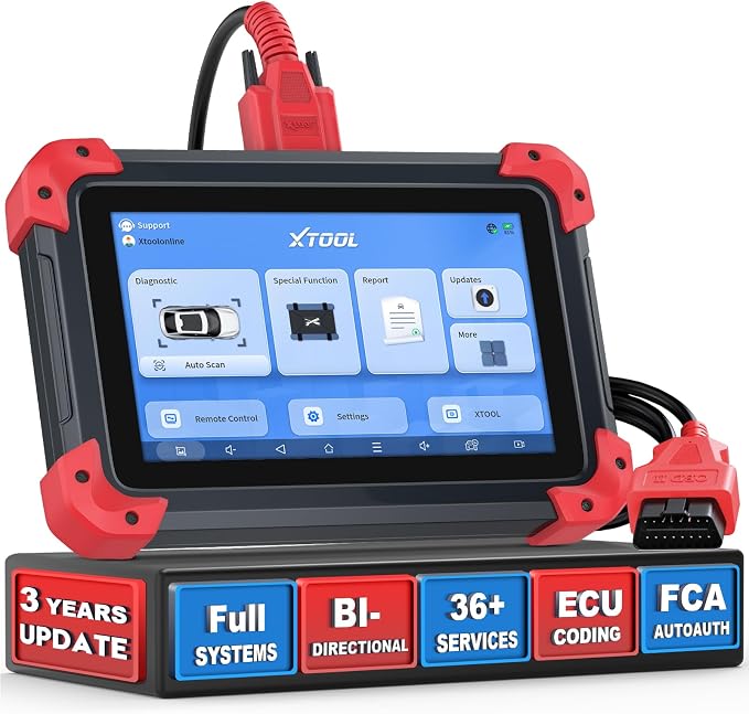 XTOOL D7X OBD2 Scanner Diagnostic Tool, 2025 Bidirectional Scan Tool by XTOOL