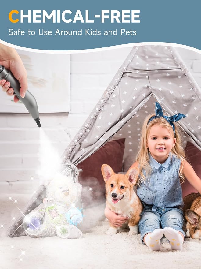 Yadea Handheld Steam Cleaner, Tiles & Furniture – Fast Heat-Up, Dual Steam Modes - Image 4
