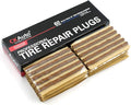 CKAuto 60pcs 4" Brown Tire Repair Strings, Automotive Tool Tire Repair Plugs by CKAuto