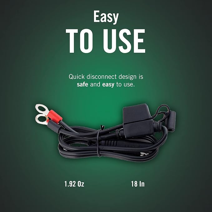 Battery Tender Ring Terminal Harness Accessory Cable - Image 3