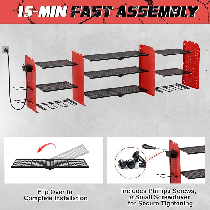 Power Tool Organizer Wall Mount - Image 5