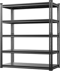 Heavy Duty Garage Shelving Unit 3000LBS, Adjustable 5-Tier Storage Rack by Lauxery