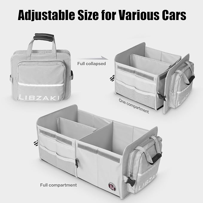 LIBZAKI Car Trunk Storage Organizer - Image 3