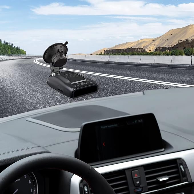 Radar Detector Mount, Car Radar Mounting Bracket Suction Cup Holder, Windshield - Image 7