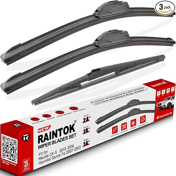 Windshield Wiper Blades Replacement by RAINTOK