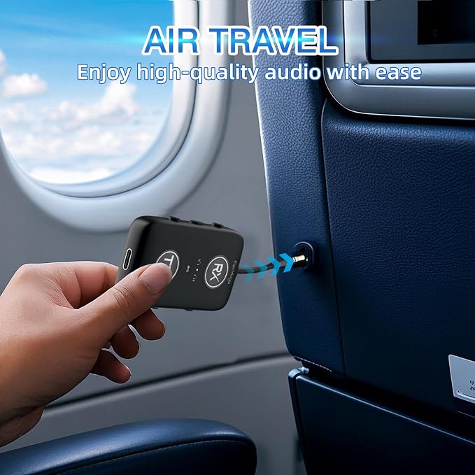 2025 Upgraded Airplane Bluetooth 5.4 Adapter - Image 2