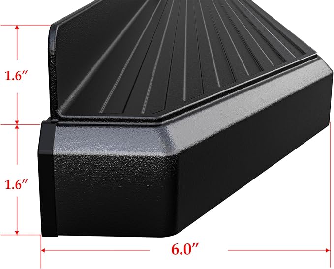 APS 6-inch Running Boards Side Bars Side Steps Compatible - Image 3