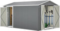 8×12 Ft Outdoor Storage Shed by LZBEITEM