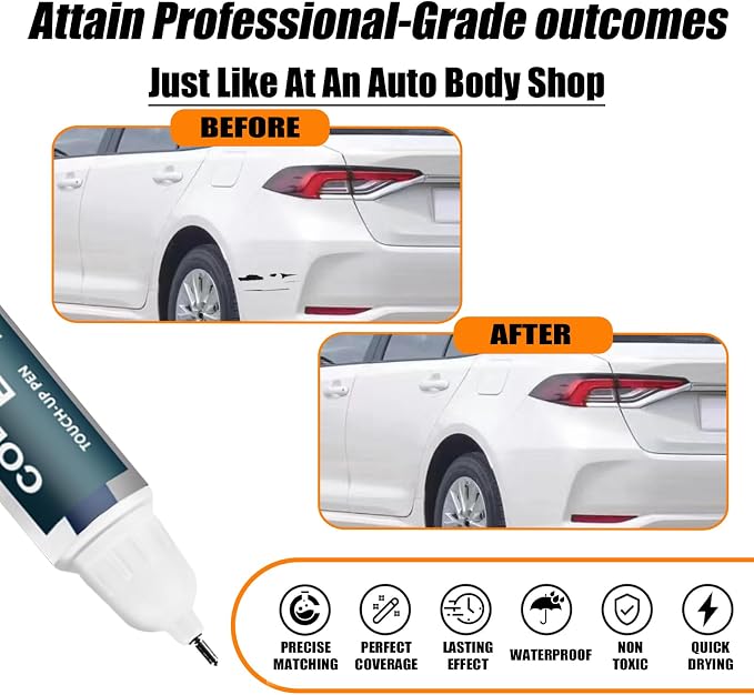 040 Super White/Ice Cap Touch Up Paint - Image 2