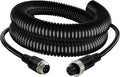 4 Pin Camera Cable with Corrugation Tube Cover, Car 4Pin Aviation Video by Lonlonty