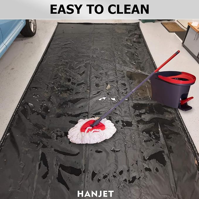 Oil Mat for Garage Floor, Car Parking Mat Containment for Snow, Rain - Image 3