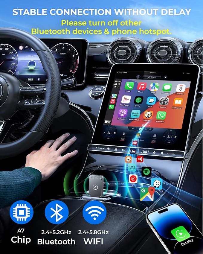 AuroraLink Wireless Carplay Adapter - Image 4