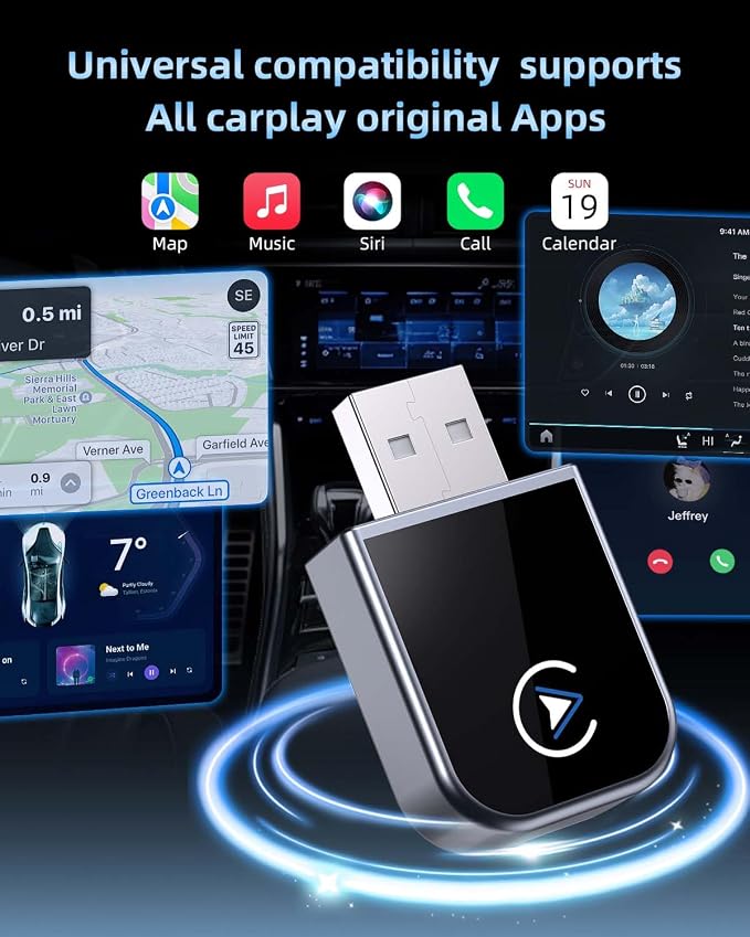 Mini Wireless Carplay Adapter for iPhone - Image 4