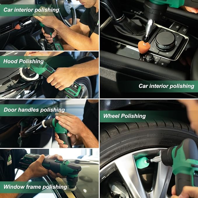 BATOCA S4 Cordless Car Buffer Polisher Rotary Polisher & Dual Action Polisher - Image 6