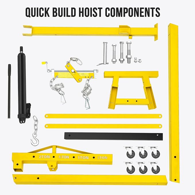 2 Ton Hydraulic Engine Hoist - Image 7