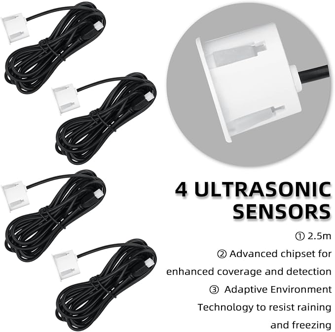 Parking Sensor Kit Backup Sensor Kit Reverse Sensor - Image 6